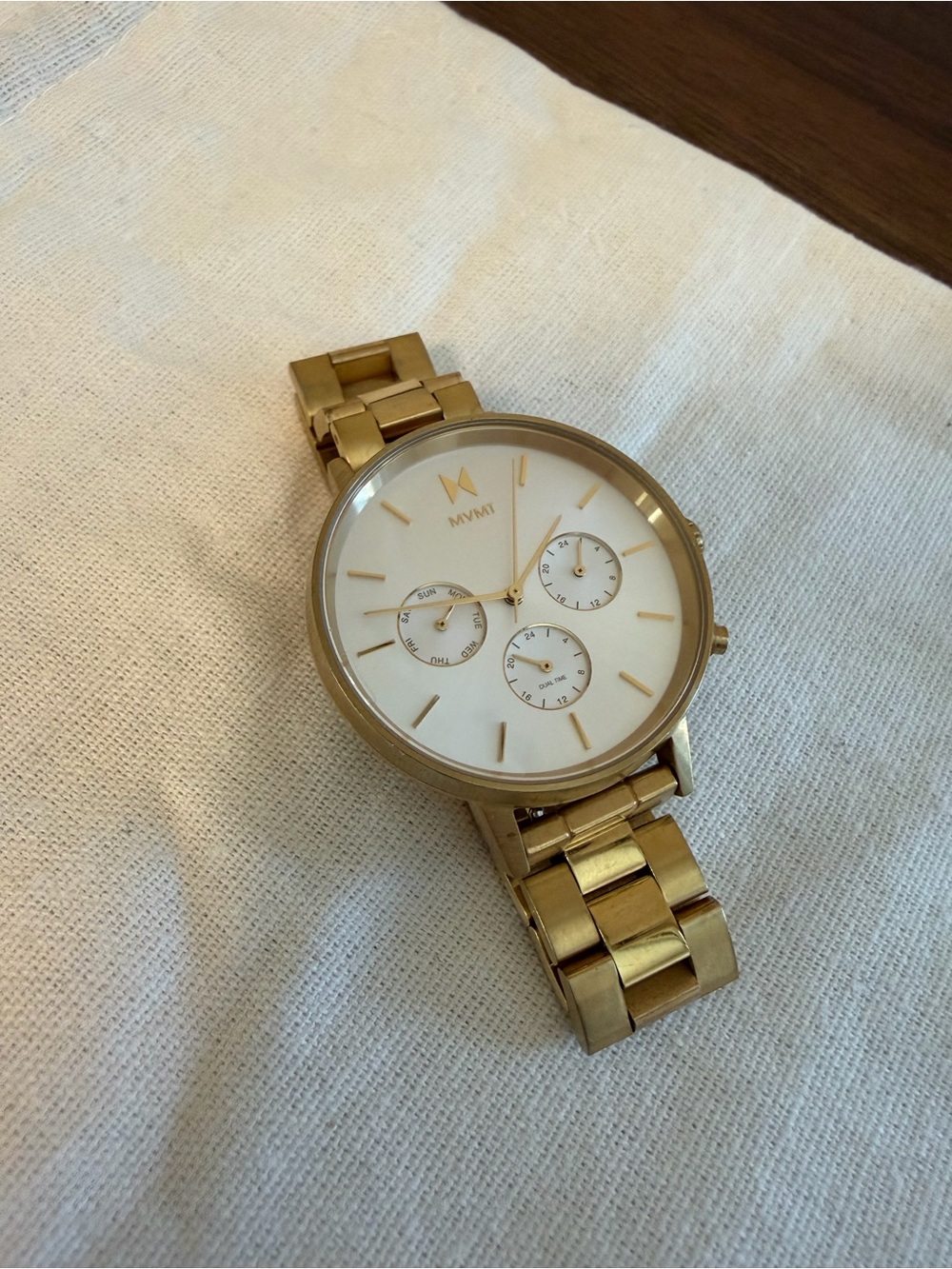 MVMT Nova Chronograph Bracelet Watch 38mm, Gold